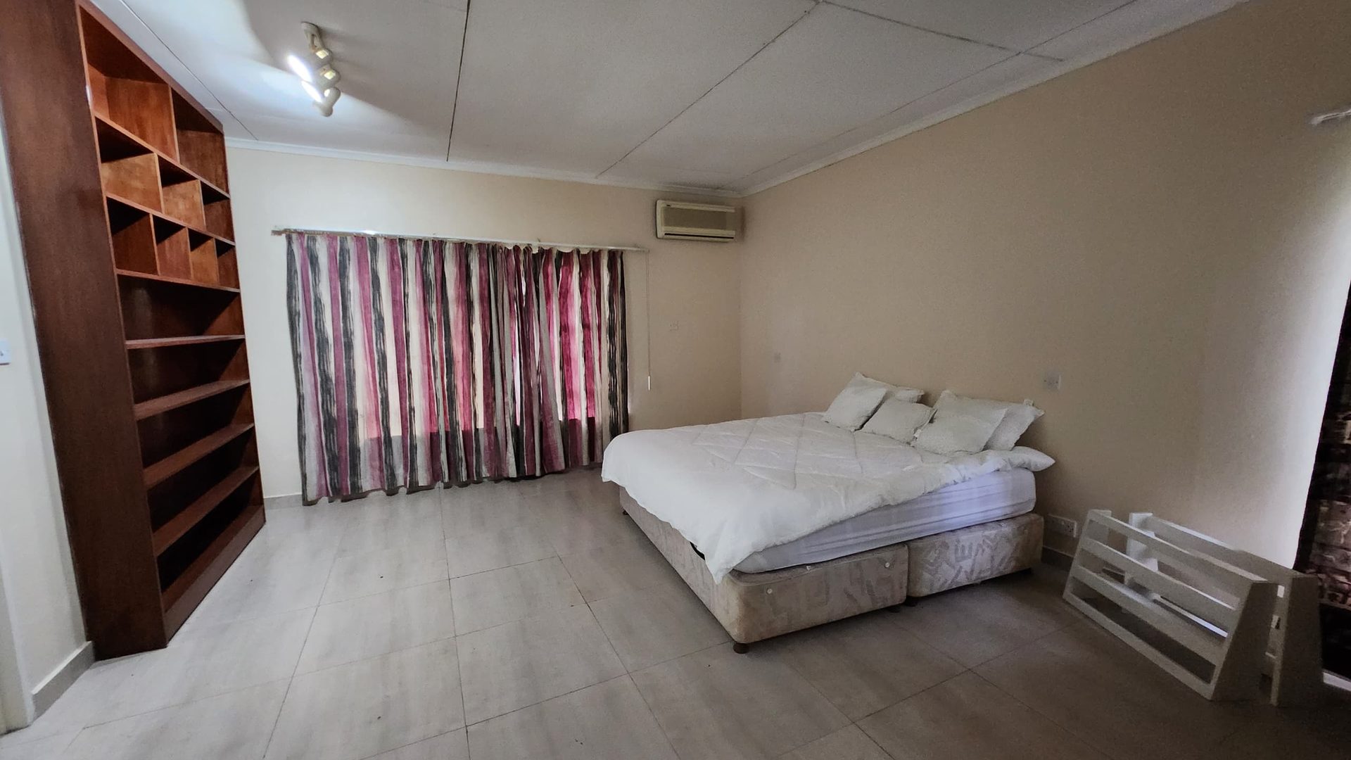 Spacious bedroom